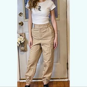 Khaki Cargo Pants